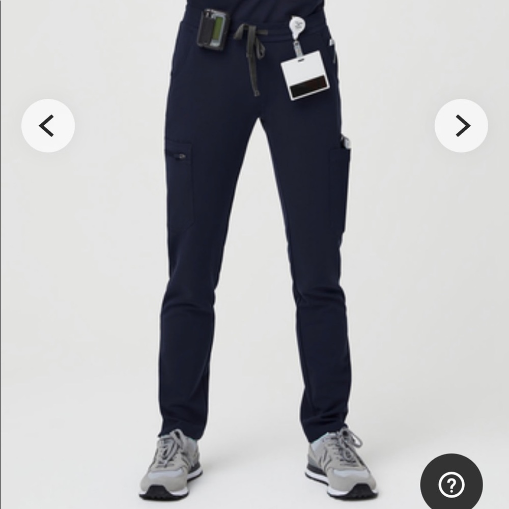 NWT FIGS Navy Yola Skinny Pants XSP
